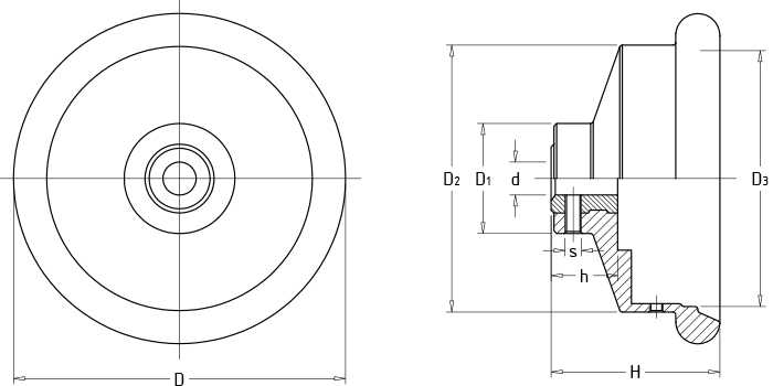 調(diào)節(jié)表盤手輪