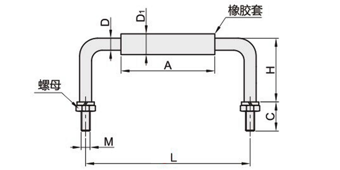 XYAN41/46/47 圓形拉手