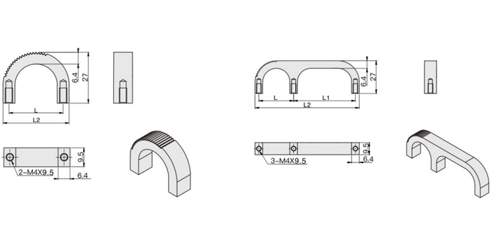 XYLS-B4 弧形拉手