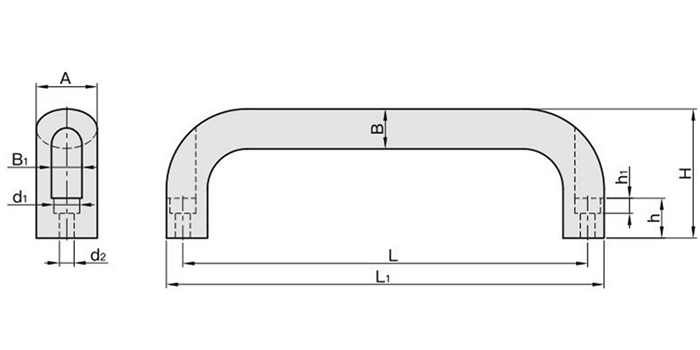 XYAG63/62/64/61/66 橢圓形拉手