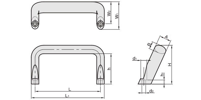 XYAG91 橢圓形拉手