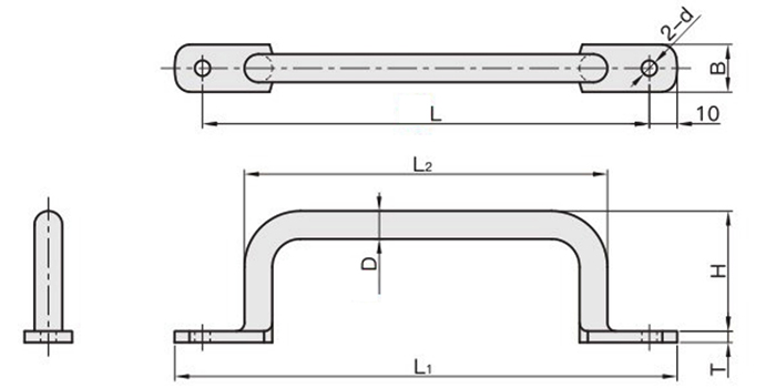 XYAK33 焊接型拉手